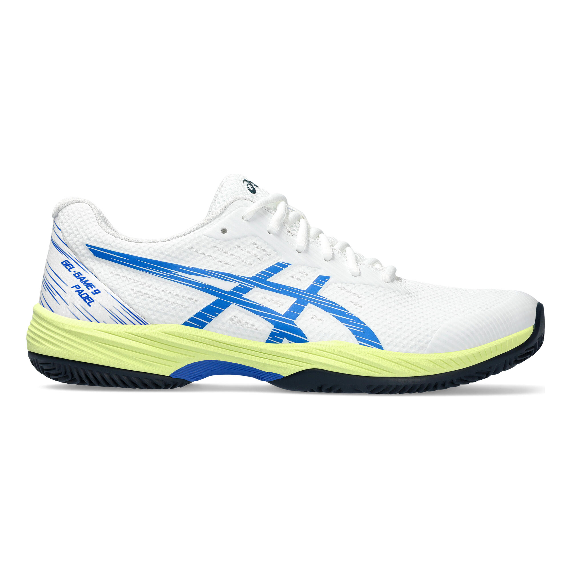 Zapatillas de Padel ASICS Gel-Game 9 Padel Hombre Blanco/Azul