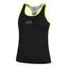Flow Camiseta de tirantes Mujeres - negro, verde