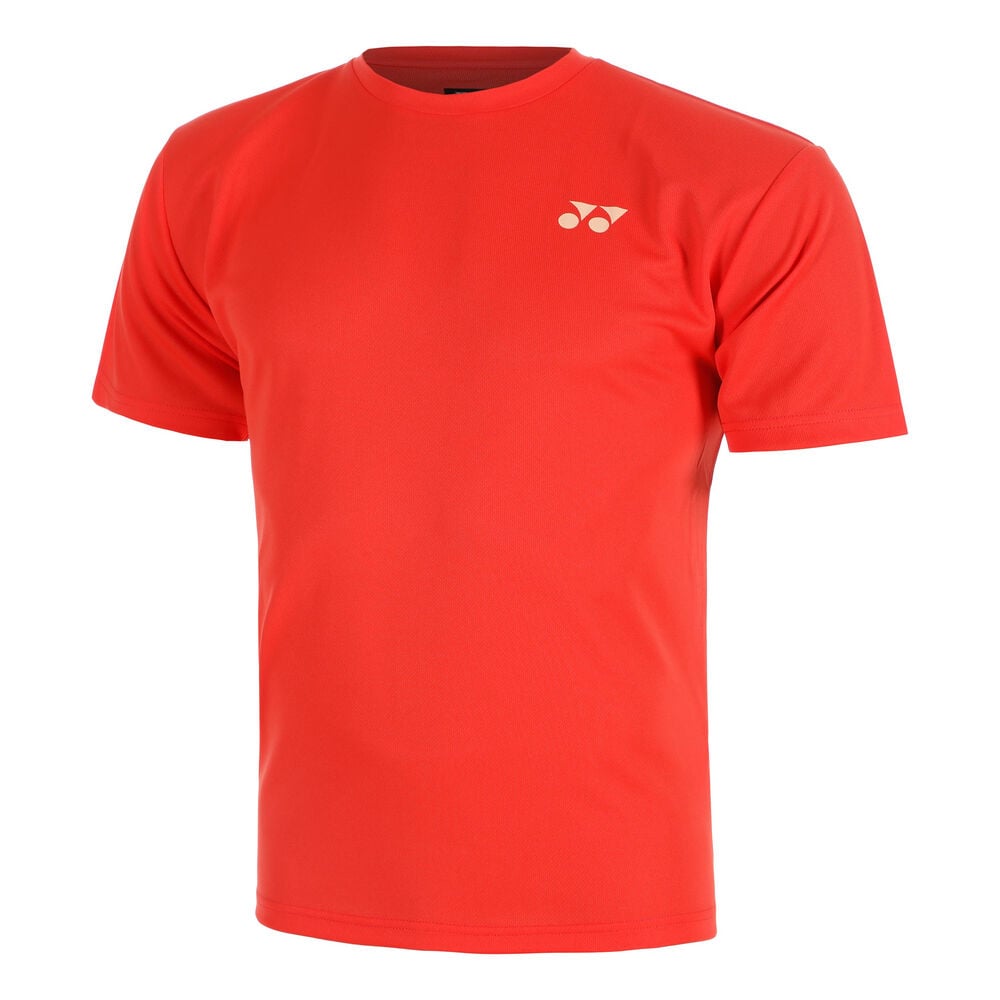 Yonex Camiseta De Manga Corta Hombres-Rojo