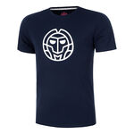 Ropa BIDI BADU BIDI BADU Big Logo Chill Camiseta de manga corta Hombres - azul oscuro, 