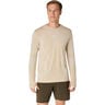 Road Seamless Camiseta de running Hombres-beige