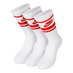 Ropa Nike Nike Sportswear Everyday Essential Calcetines De Tenis Pack De 3-Blanco,Rojo
