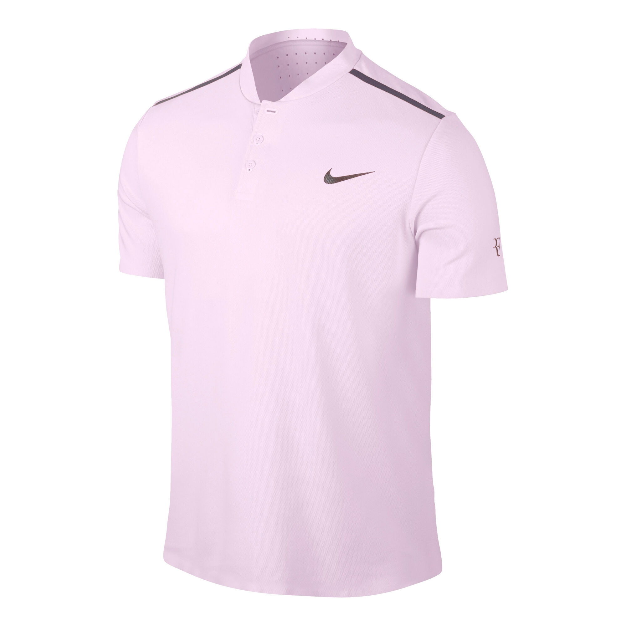 extremidades segunda mano Cooperativa Nike Court Advantage Roger Federer Polo Hombres - Morado, Negro compra  online | Tennis-Point