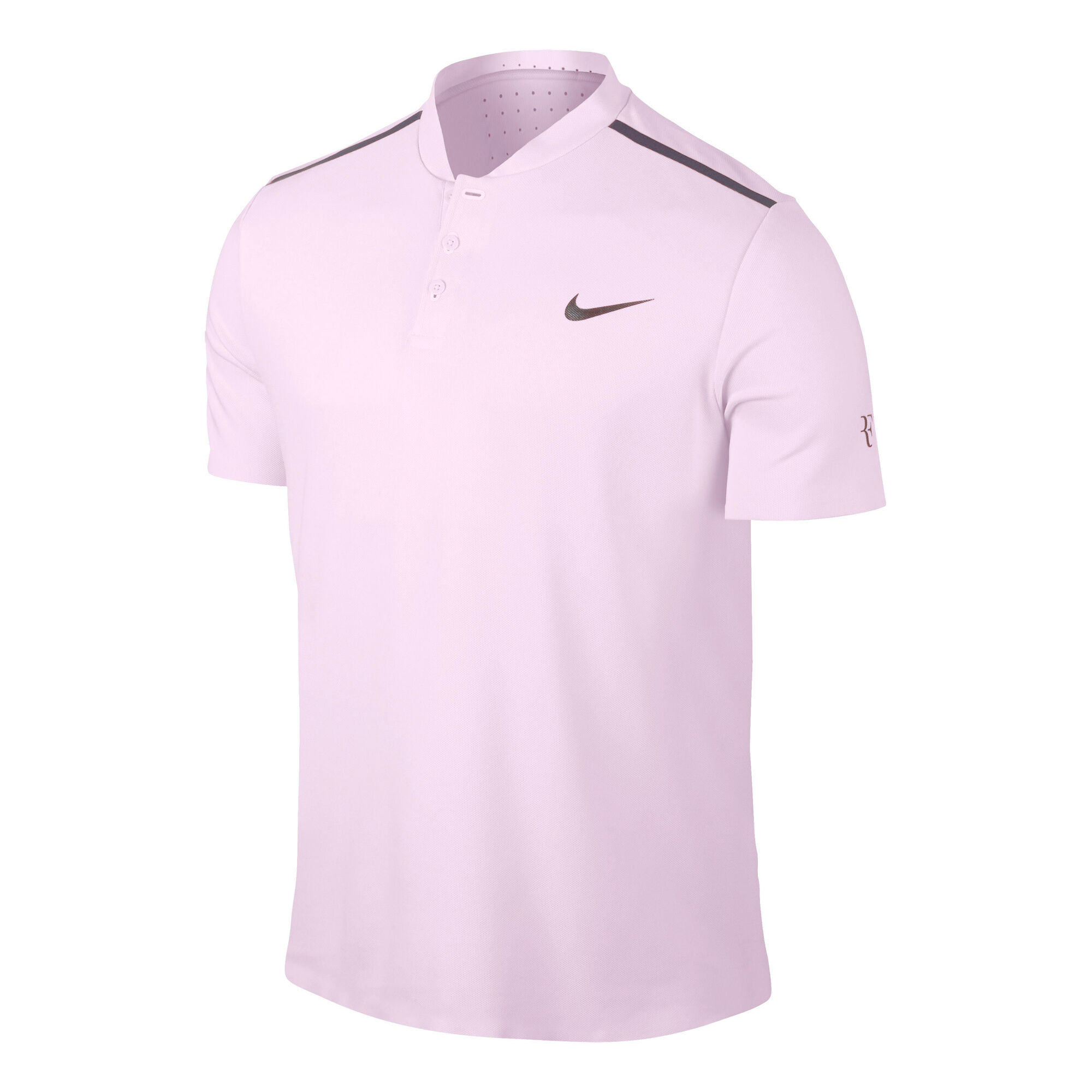 pulgar director constantemente Nike Court Advantage Roger Federer Polo Hombres - Morado, Negro compra  online | Tennis-Point