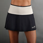 Ropa Endless Endless Mile Falda Mujeres-Negro,Dorado