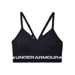Ropa Under Armour Under Armour Seamless Low Long Sujetador deportivo Mujeres - negro, gris claro