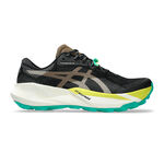 Zapatillas para correr ASICS ASICS Trabuco 14 Zapatilla trail Hombres-negro, marr&oacute;n