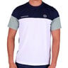 Prave 024 PL Camiseta de manga corta Hombres - azul oscuro, blanco