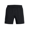 Launch 5 Inch Pantalones Cortos Hombres-Negro