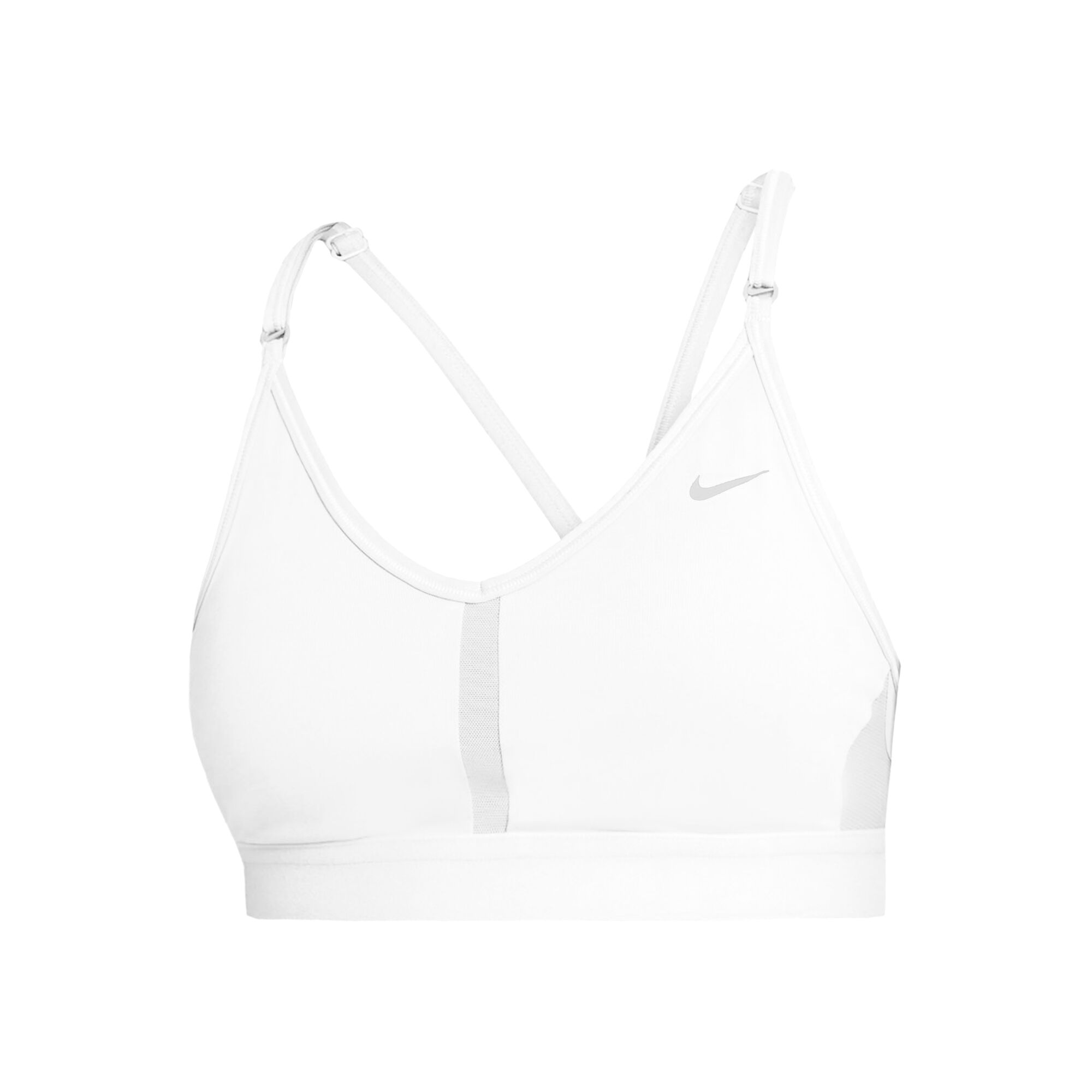 Nike Indy Light Support Sujetador Mujeres - Blanco, Gris compra online | Tennis-Point