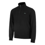 Ropa Lacoste Lacoste Urban Lifestyle Half Zip Camiseta De Manga Larga Hombres-Negro