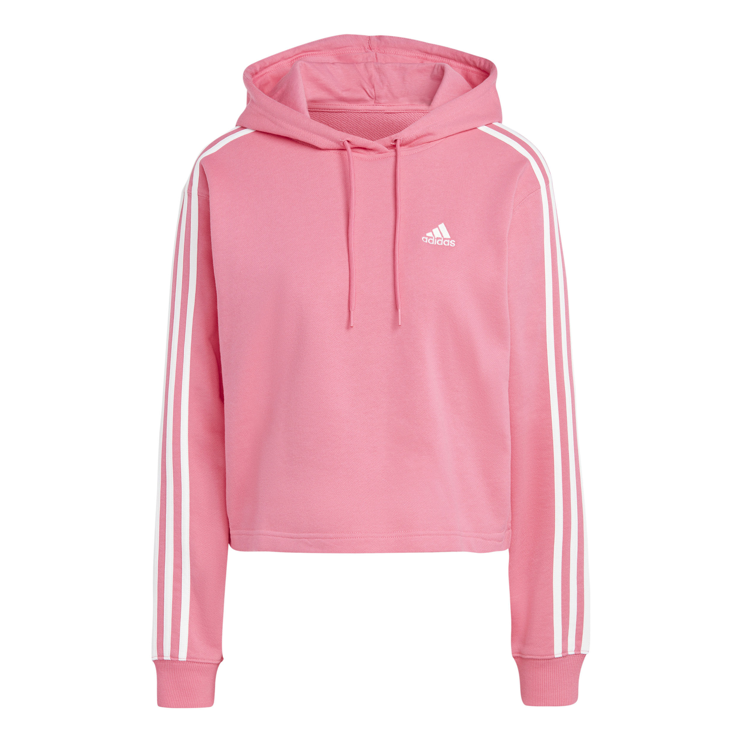 Adidas originals sudadera con capucha striped crop cheap