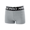 Pro 3in Shorts Con Bolsillo Para Pelota Mujeres-Gris,Negro