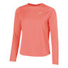 Core Camiseta De Running Mujeres-Coral