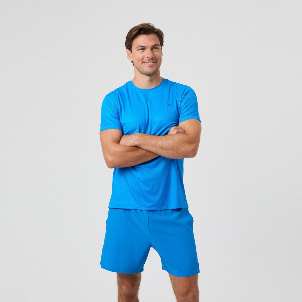 Björn Borg Ace Light Camiseta De Manga Corta Hombres - Azul Claro