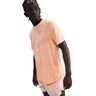 Stride Camiseta de running Hombres - naranja, plateado