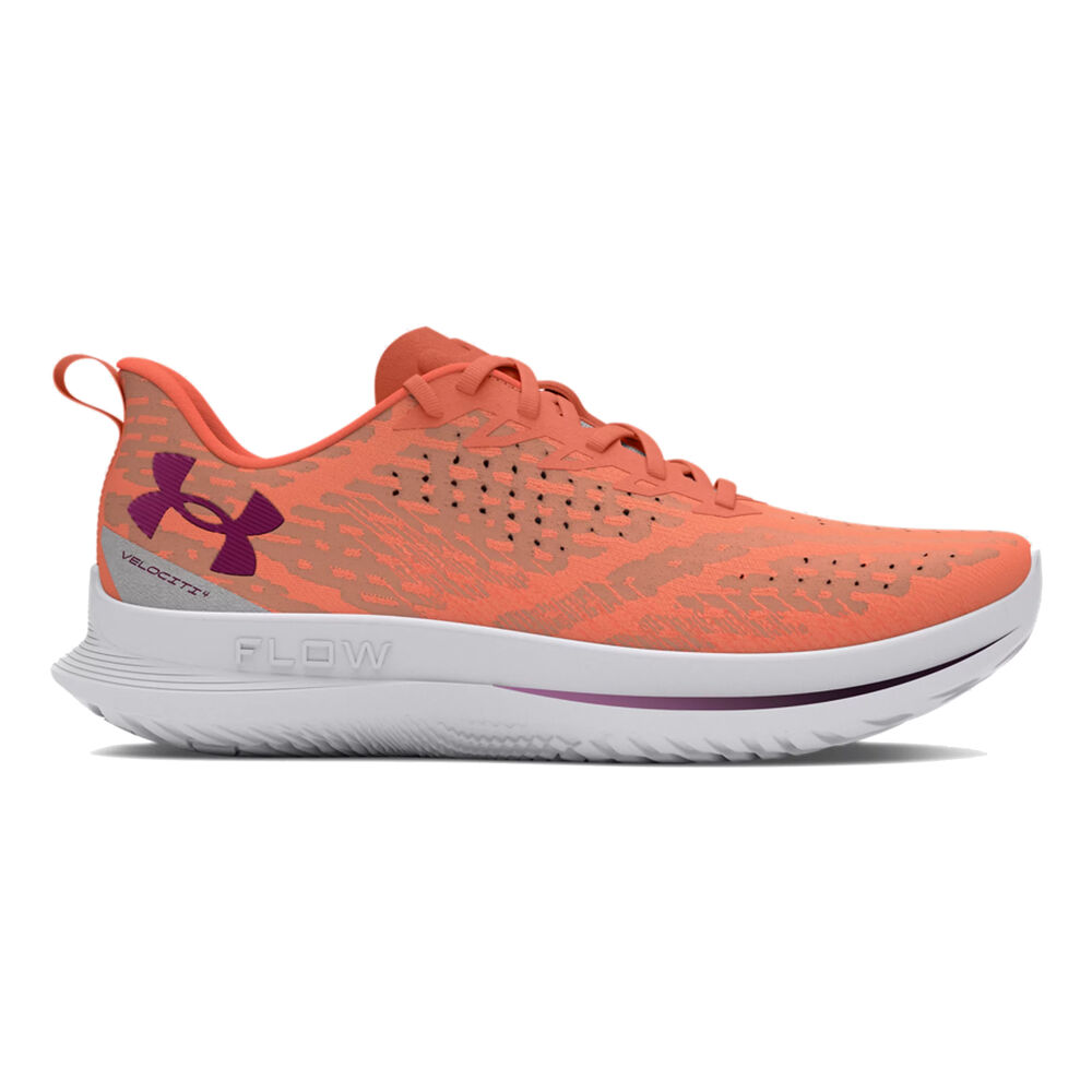 Under Armour Velociti 4 SE Zapatilla Neutral Mujeres - Naranja, Gris