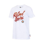 Ropa Roland Garros Roland Garros Camiseta De Manga Corta Ni&ntilde;os-Blanco