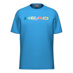 Ropa HEAD HEAD Vision Rainbow Camiseta de manga corta Hombres-azul