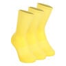 Calcetines De Tenis Pack De 3-Amarillo