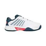 Zapatillas de tenis K-Swiss K-Swiss Hypercourt Express 2 Zapatilla Tierra Batida Niños-Blanco