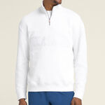 Wilson Wilson M Parkside Half-Zip Longsleeve Camiseta de manga larga -blanco