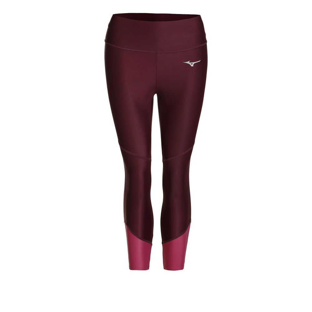 Mizuno Impulse Core 3/4 Mallas Para Correr Mujeres - Lila