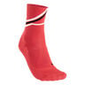 RU4 130 Years Calcetines Para Correr Mujeres-Rojo