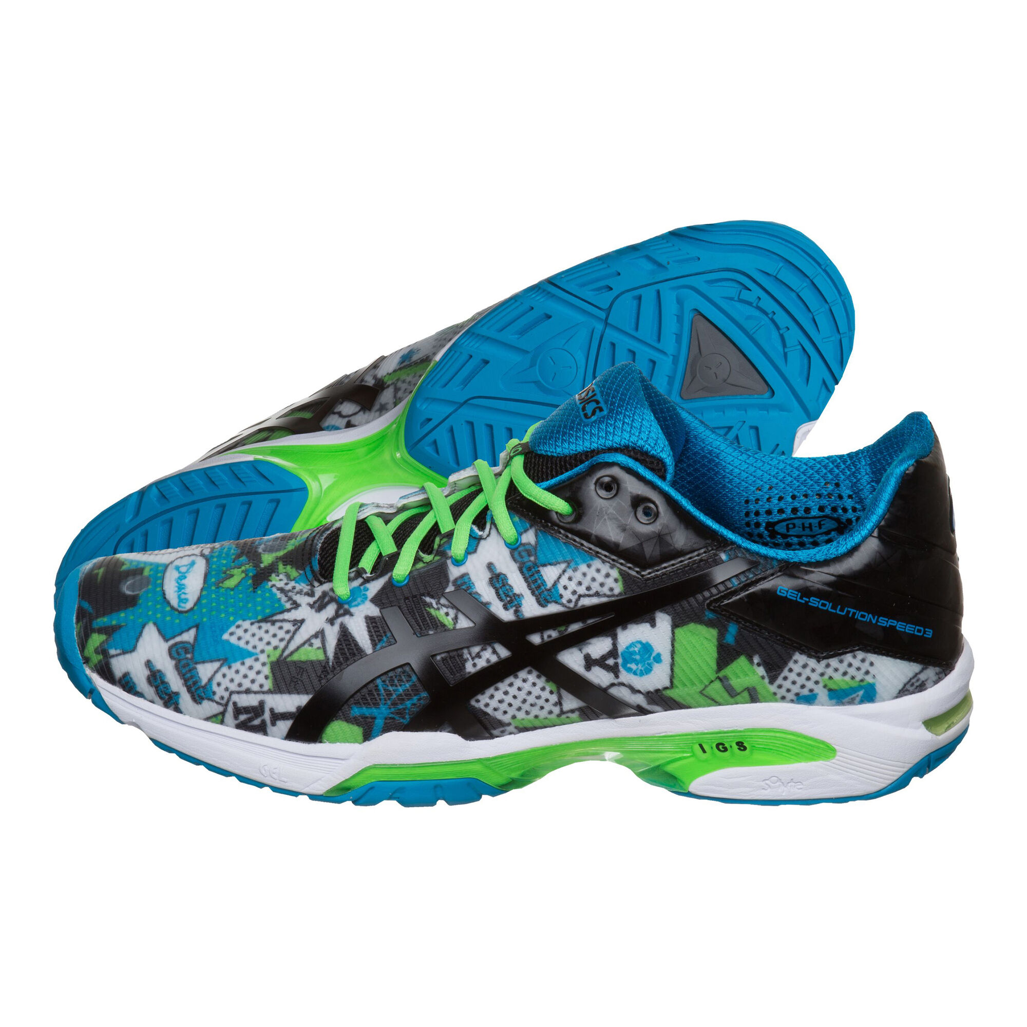 Caracterizar Leer Indomable ASICS Gel-Solution Speed 3 L.E. NYC Zapatilla Todas Las Superficies Hombres  - Azul, Verde Claro compra online | Tennis-Point