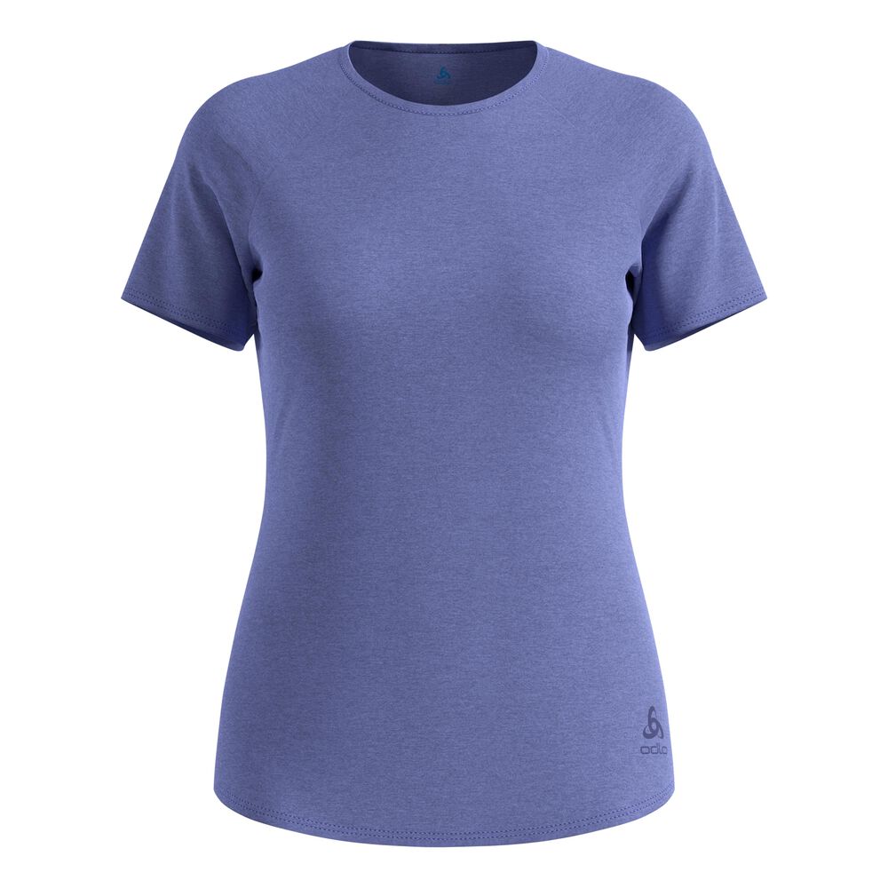 Odlo Essential 365 Camiseta De Running Mujeres-Azul