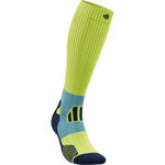Ropa de correr Bauerfeind Bauerfeind Trail Run Compression Calcetines De Compresión Hombres-Verde