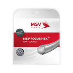 MSV MSV Focus-HEX Sets Individuales 12m-Plateado