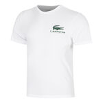 Ropa Lacoste Lacoste Urban Print Camiseta De Manga Corta Hombres-Blanco