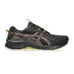 Zapatillas para correr ASICS ASICS Gel-Venture 10 WP Zapatilla Trail Mujeres-Negro,Coral