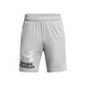Tech Logo Shorts Chicos-gris, blanco