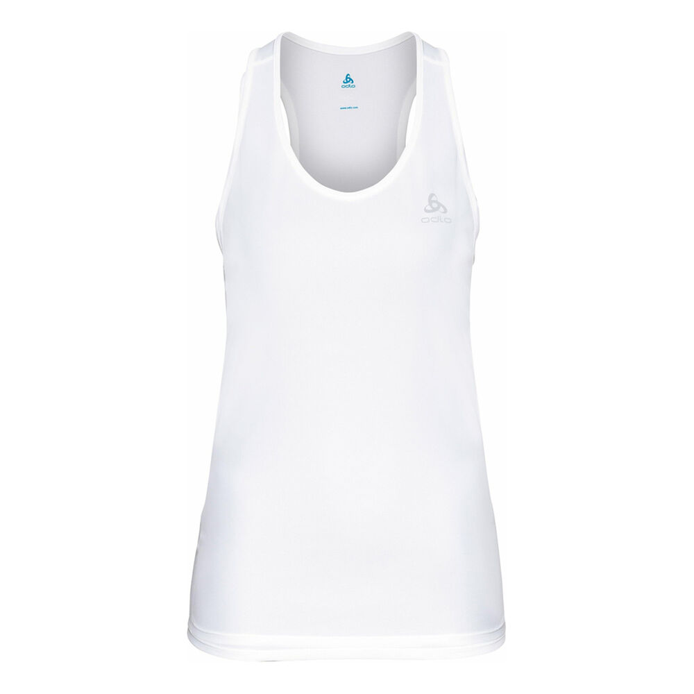 Odlo Crew Neck Essential Camiseta De Tirantes Mujeres - Blanco
