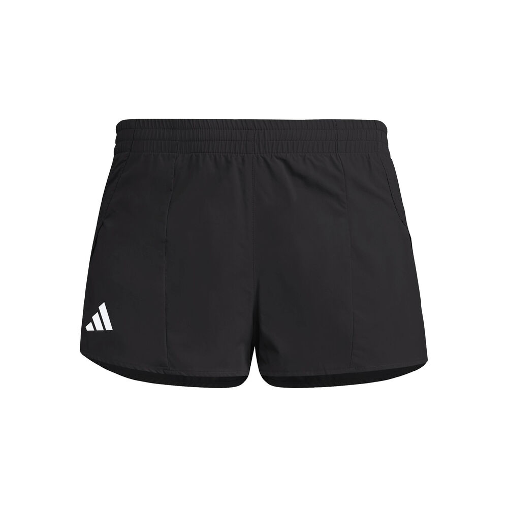 adidas Adizero Essentials Split Pantalones Cortos Mujeres-Negro