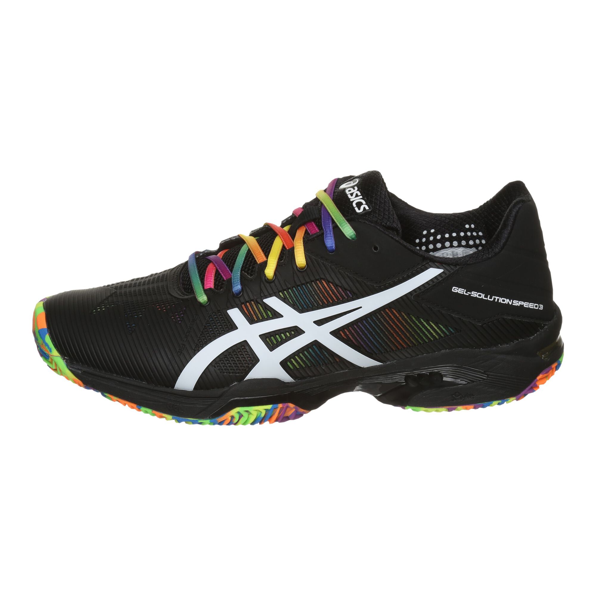 Figura impulso deslealtad Asics Gel-Solution Speed 3 Clay Zapatilla Tierra Batida Edición Especial  Hombres - Negro, Blanco compra online | Tennis-Point