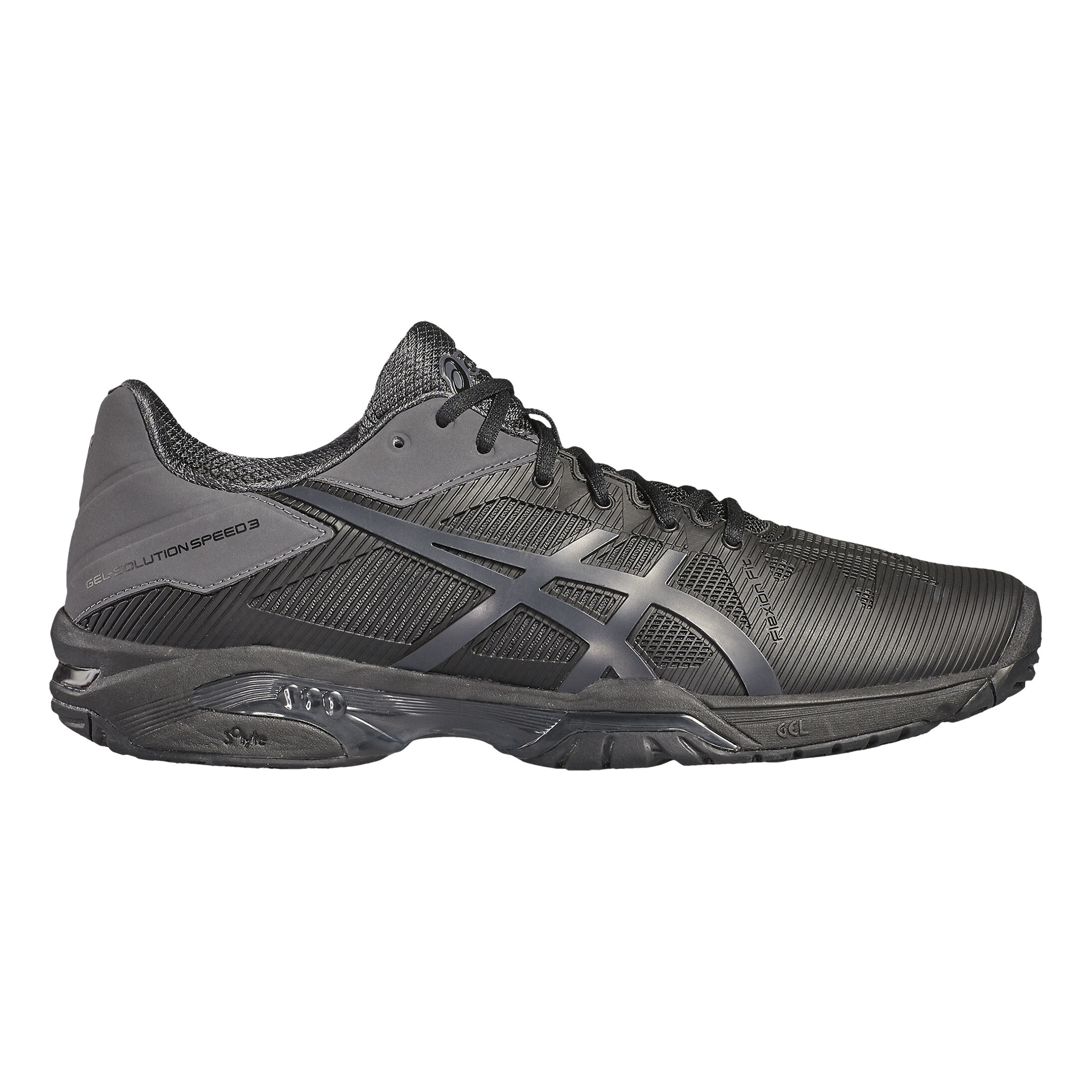 Buy ASICS Gel Solution Speed 3 Zapatilla Todas Las Superficies Hombres Negro Gris Oscuro online Tennis Point ES