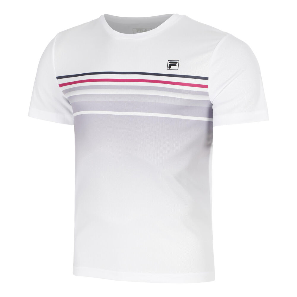 Fila Miguel Camiseta De Manga Corta Hombres-Blanco,Morado
