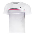 Ropa Fila Fila Miguel Camiseta De Manga Corta Hombres-Blanco,Morado