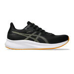 Zapatillas para correr ASICS ASICS Patriot 13 Zapatilla Neutral Hombres-Negro,Amarillo