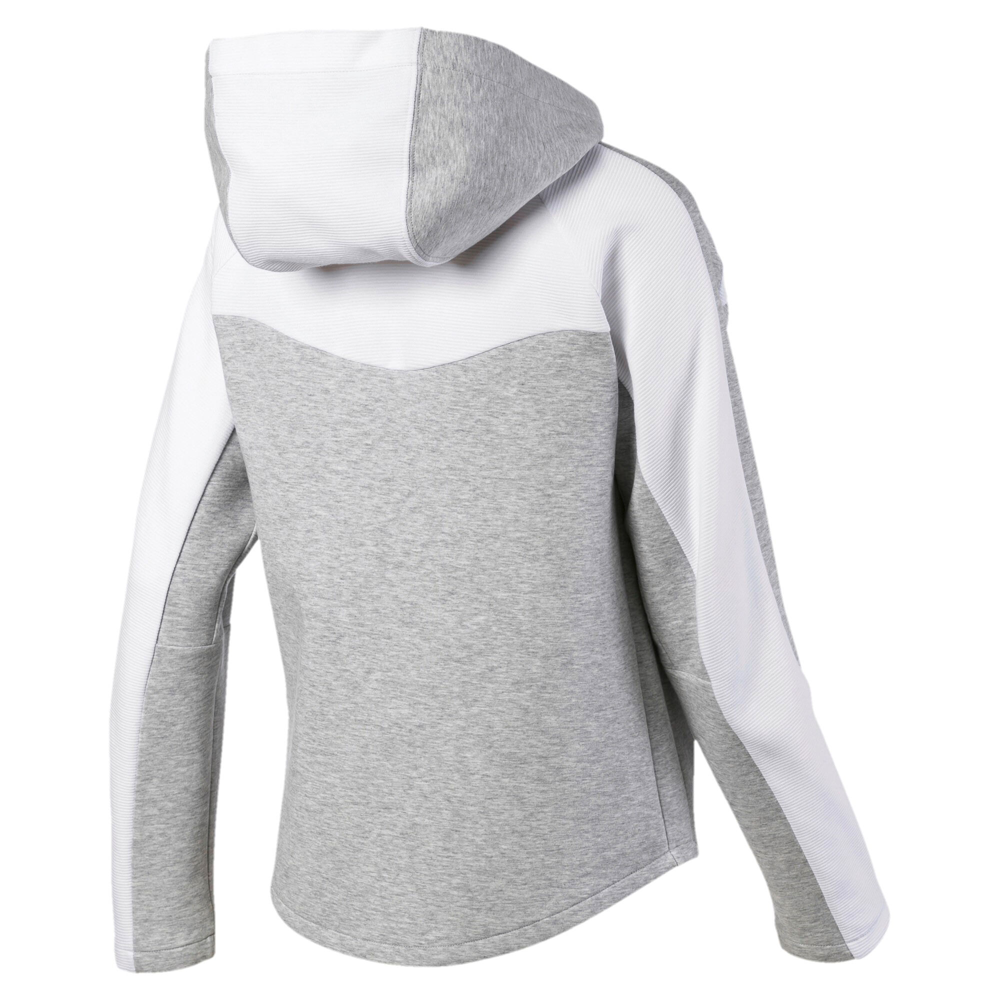 altavoz piso derrochador Puma Evostripe Chaqueta Sudadera Mujeres - Gris Claro, Blanco compra online | Tennis-Point altavoz piso derrochador Puma Evostripe Chaqueta Sudadera Mujeres - Gris Claro, Blanco compra online | Tennis-Point