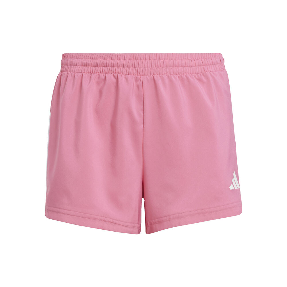 adidas Training Essentials 3 Stripes Shorts Niños-Berry