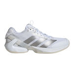 Zapatillas de tenis adidas adidas Adizero Ubersonic 5 Zapatilla Todas Las Superficies Mujeres-Blanco,Plateado