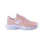 Zapatillas de tenis Babolat Babolat Propulse 3 Zapatilla tierra batida Ni&ntilde;os - rosa, blanco