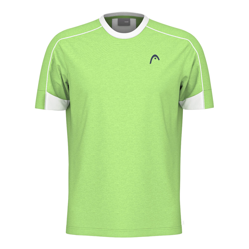 HEAD Play Tech Camiseta De Manga Corta Hombres-Verde