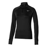 Ropa Mizuno Mizuno Warmalite HZ Top De Running Mujeres-Negro