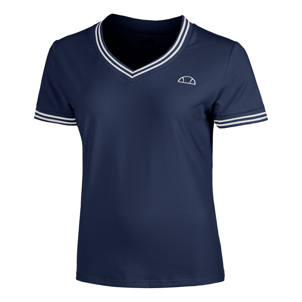 Ellesse Agasini Camiseta De Manga Corta Mujeres - Azul Oscuro
