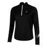 Icon 1/2 Zip Camiseta De Running Mujeres-Negro